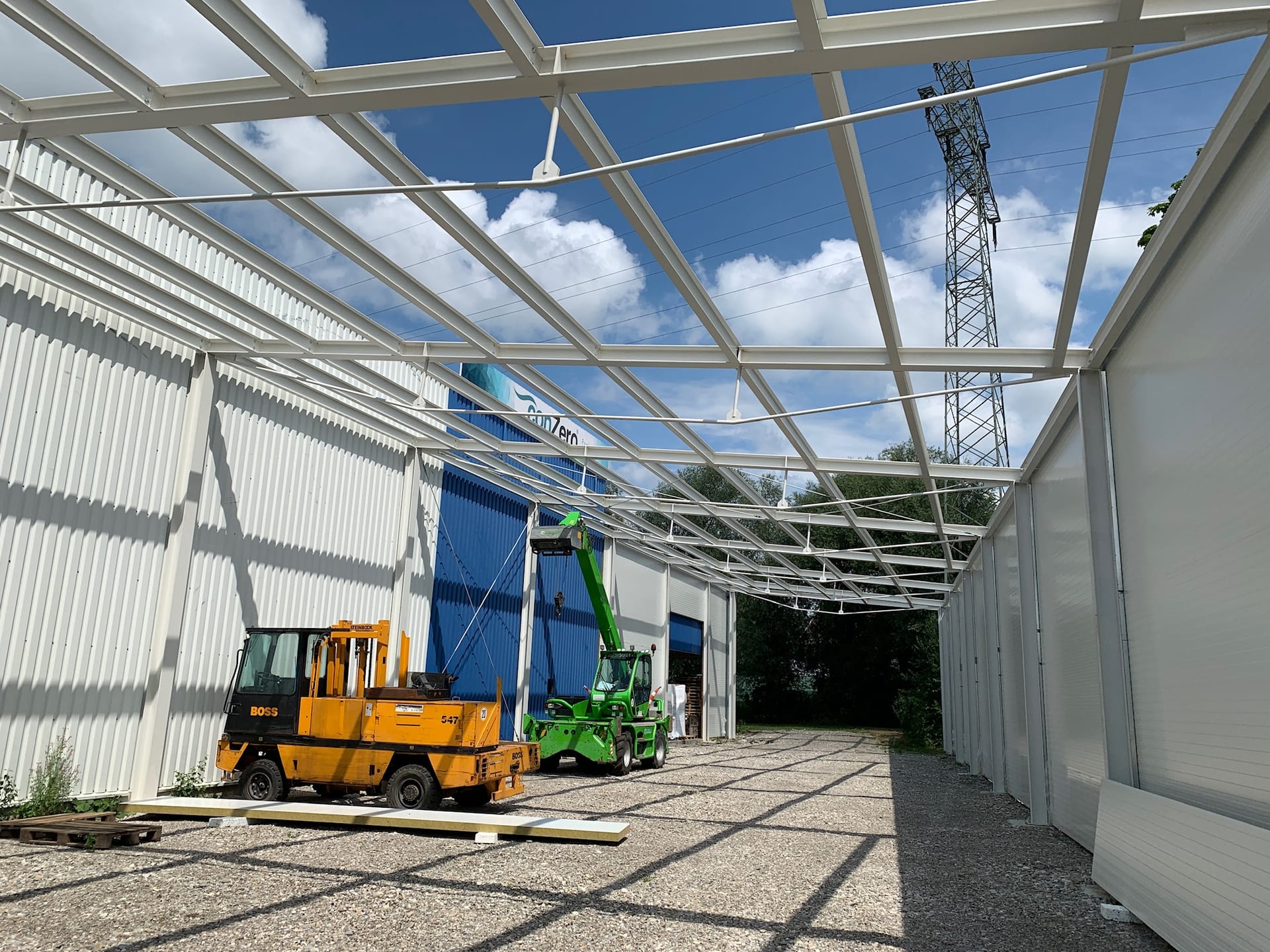 Stahlhalle Memmingen – Stahlbau