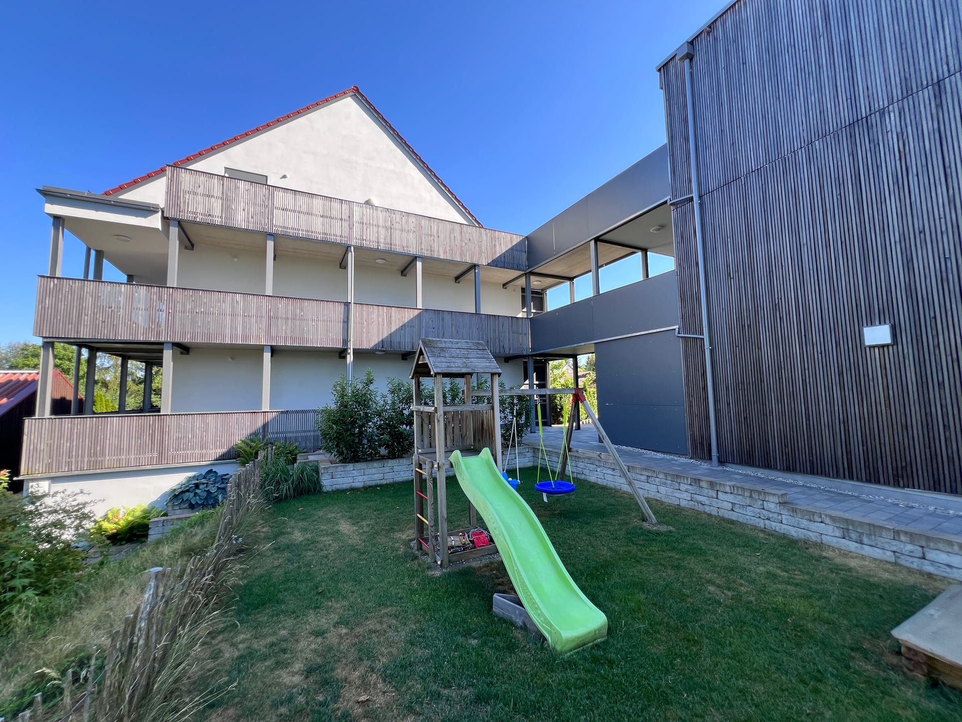 Wohnanlage Kirchdorf – Stahlbau