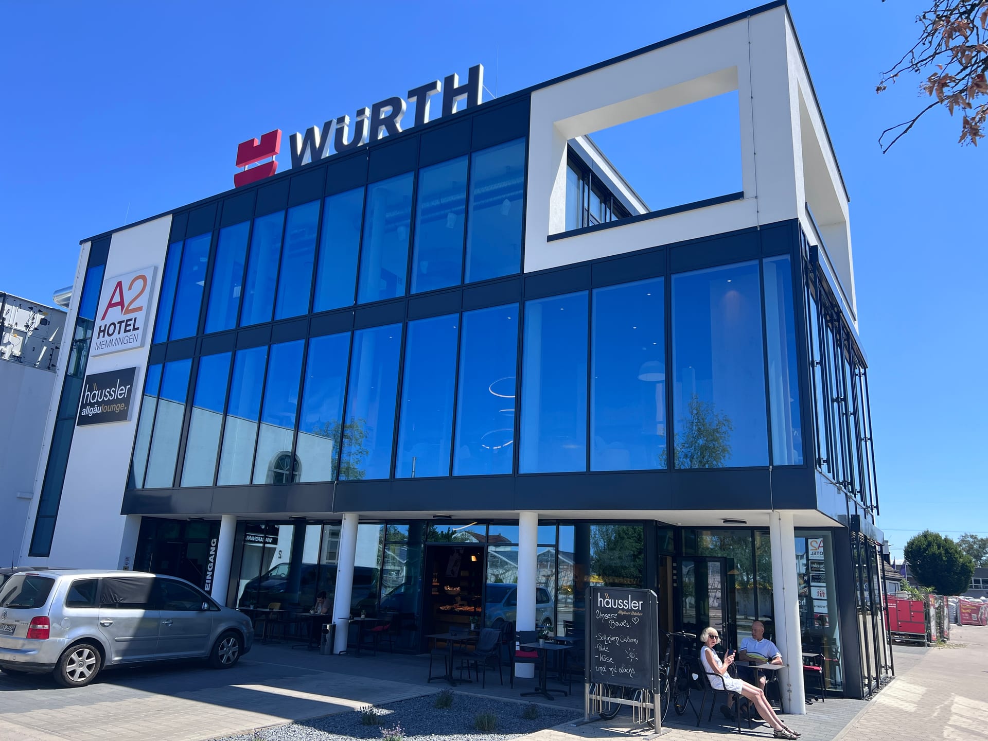 Hotel und Backshop Memmingen – Stahlbetonbau