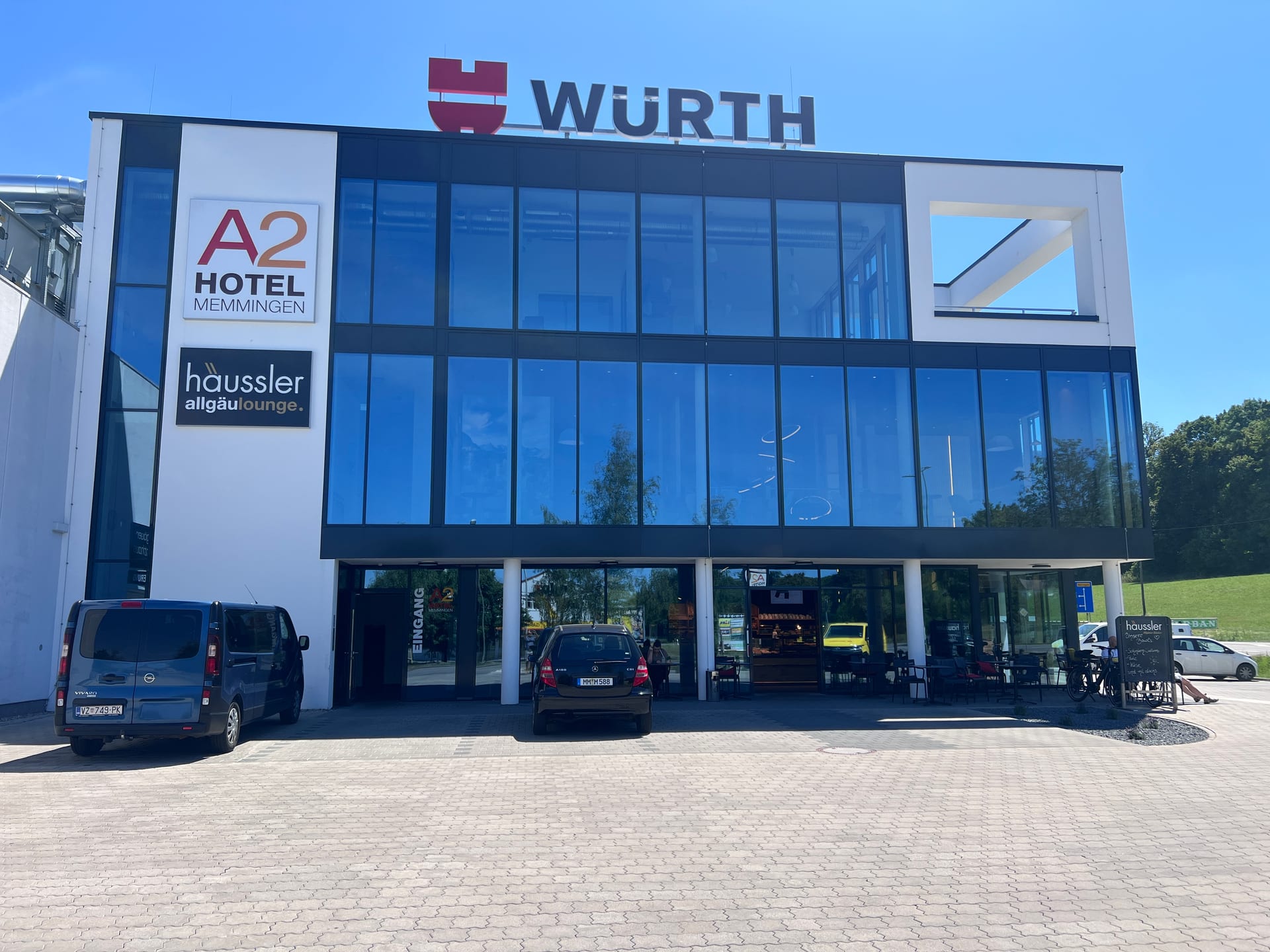 Hotel und Backshop Memmingen – Stahlbetonbau