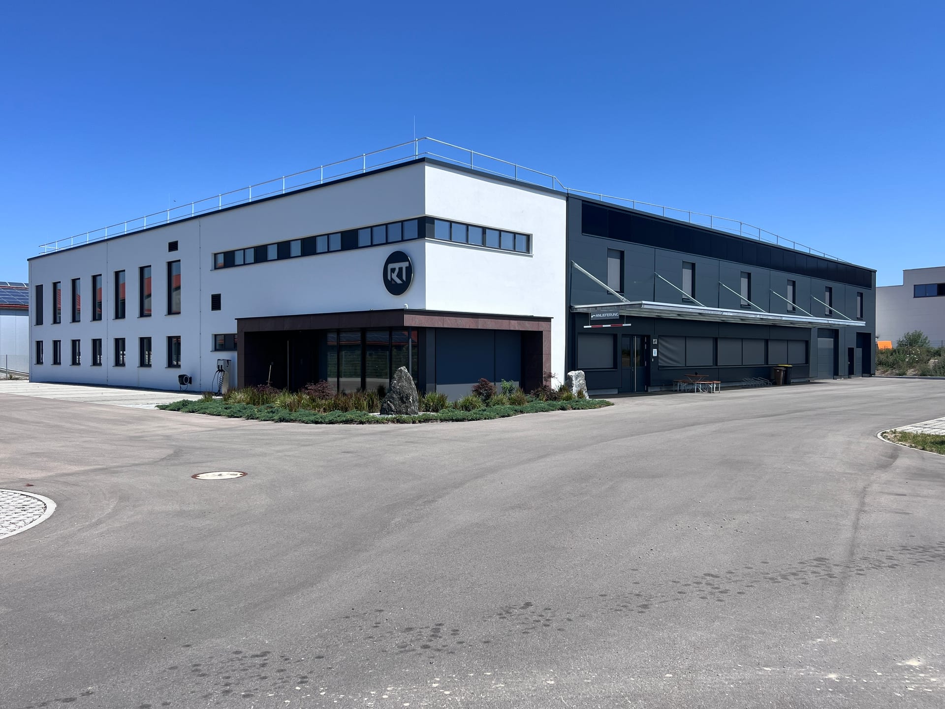 Produktionshalle Erkheim – Stahlbetonbau